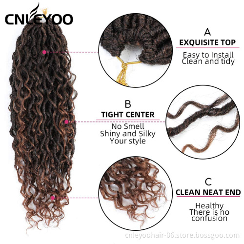 Adult health safety personal soft low temperature fiber red 18 inch crochet hair